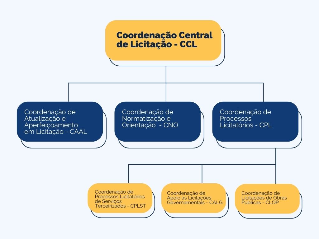 Estrutura organizacional - CCL